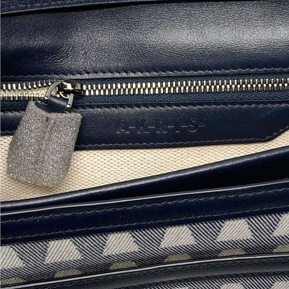 Akris Small Anouk Trapezoid Jacquard Crossbody Bag - Picture 9 of 14